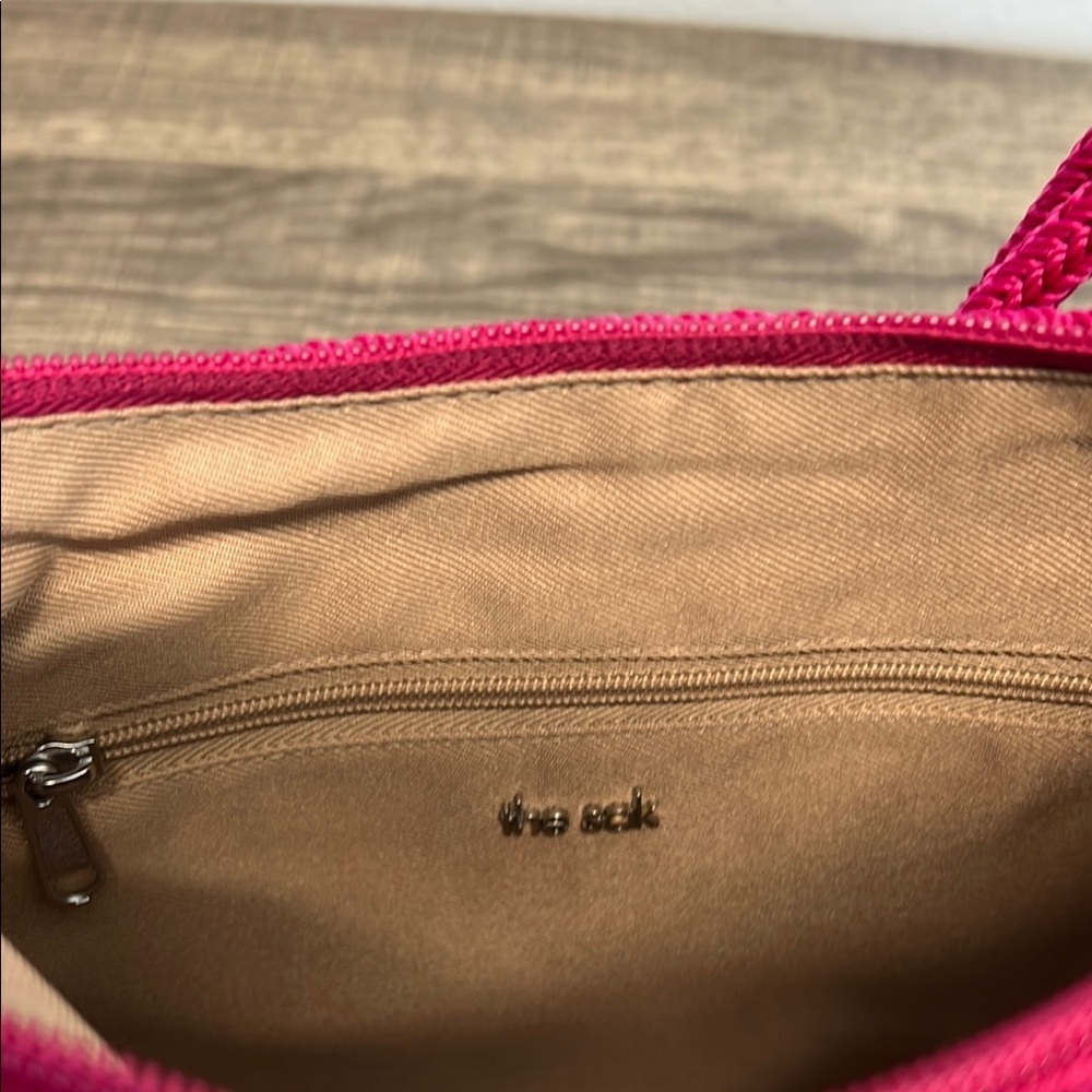 The Sak | Fusia Pink “Josie” Shoulder Bag w/ Fruit Charms 🍋🍉🍓 - Picture 10 of 12